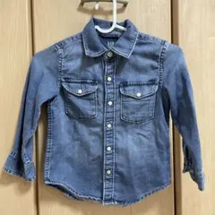 baby gap 4歳　デニムシャツ