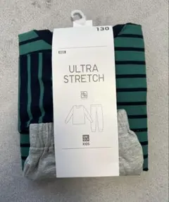 ユニクロUNIQLO ウルトラストレッチセット 130cm 長袖