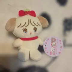 mikko illustrations いちごマスコットぬいぐるみ