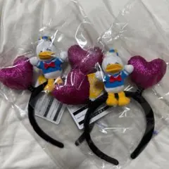 新品未使用✨ カチューシャ ドナパル 2個セット ディズニー ドナルド