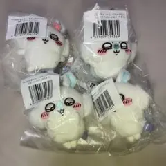 ちいかわ モモンガだらけくじ マスコット E賞 ぬいぐるみ 4種セット