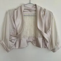 フォーマル　ドレス用　ショートボレロ　サイズ38