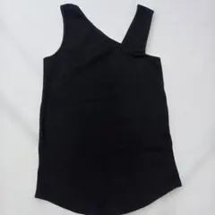 黒　アシンメトリー　タンクトップのサムネイル