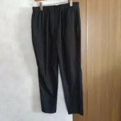 ブラック スラックス LLサイズ ストレッチ 総ゴム