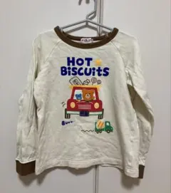 HOT BISCUITS ミキハウス 子供服 トレーナー 長袖 110