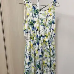 OZOC 花柄ワンピース（ひざ丈）