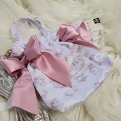 新品タグ付【 Maison de FLEUR】ぼんぼんりぼん2Wayトートバッグ
