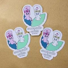 エスターバニー コラボ　ステッカー 3枚セット NOT FOR SALE