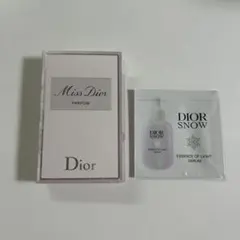 Dior ミスディオールパルファン　新品未使用　試供品　サンプルセット