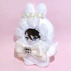 にじぱぺっと　着せ替え　ぬい服　白うさぎ　天使のサムネイル