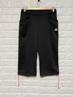 h1275■adidas■climalite ハーフパンツ 黒 サイズM