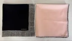 ヴィンテージ　GIVENCHY ハンカチ2枚セット　未使用のサムネイル