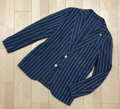 【美品】ジャンネット テーラードジャケット 総柄 アンコンジャケット ネイビー 楽天市場】ジャンネット ジャケット シアサッカー セットアップ