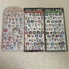 スヌーピー ボンボンドロップシール ミニ コットンパフィシール 正規品