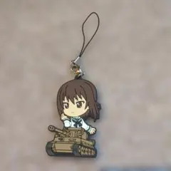 きゅんキャラ　GIRLS und PANZER ラバーストラップ