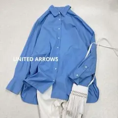 美品 ユナイテッドアローズ TOKYO 2万円 ブサムロングシャツ ブラウス