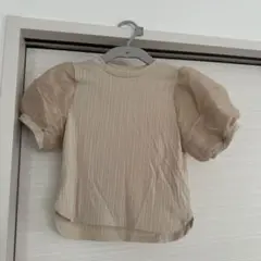 ベージュ トップス　120