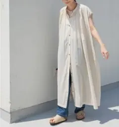 JOIN CLOTHES ジョインクローズ SHIRT DRESS リネン - メルカリ