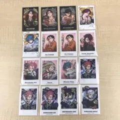 ❶カリスマ トレーディングチェキ風カード 箔押し 16枚 まとめ売り