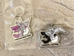 ポケモン 30周年 メタルチャーム パルキア レシラム
