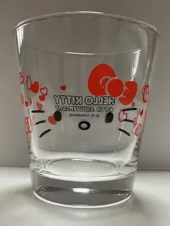 ハローキティ 40周年記念 ガラスコップ