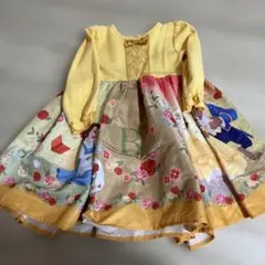 Disney ディズニー　ワンピース　ドレス　美女と野獣　ベル　プリンセス　90