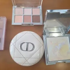 Dior、ミルクタッチ等、アイシャドウパレット、ハイライト4点セット