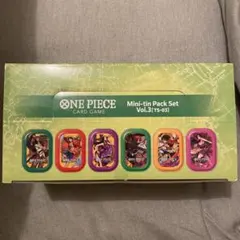 ワンピース MINI TIN vol.3 未開封 12缶入り アジア 日本未発売