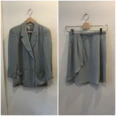 エンポリオアルマーニ デザインスカートセットアップ38/スーツ