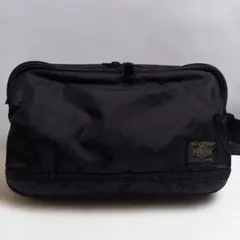 (未使用) PORTER フラッシュシリーズ ウエストバッグ ブラック