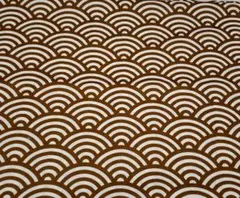 青海波柄の生地