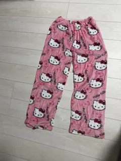 キティ ルームウェア パンツ ピンク