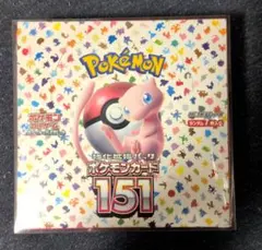 ポケモンカードゲーム 強化拡張パック 151 シュリンク、ペリペリあるが