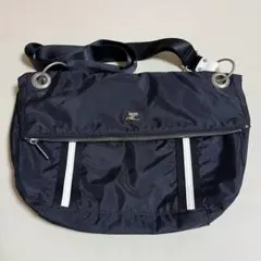 courrèges クレージュ　ナイロン ショルダーバッグ　ブラックのサムネイル