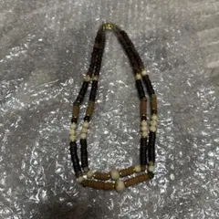 木製2重構造 ネックレス