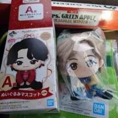 BANDAI ぬいぐるみマスコット A賞 グリーンアップル