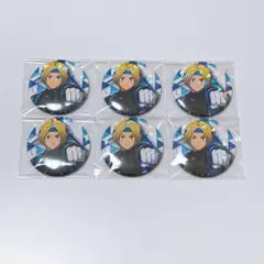 サカモトデイズ 応援団ver. 朝倉シン 缶バッジ 6点