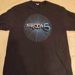 maroon5 マルーン5 バンドTシャツ 半袖 Tシャツ 黒 LL
