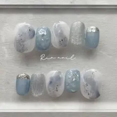 ク*す様 263.【Mサイズ】ジェルネイルチップ ベリーショート ネイルチップ