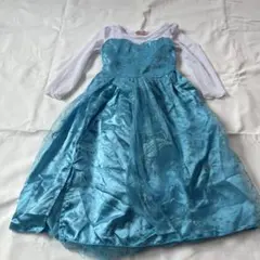 エルサ風ドレス ハロウィンコスチューム 100cm