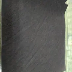 エレファント革(黒) ゾウ革 象革 超希少 Aランク品 1枚