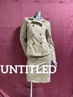 UNTITLED◆アンタイトル◆レディーススカートスーツセットアップのサムネイル