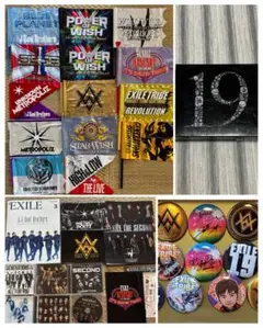 月刊EXILE/19Blu-ray/CD7枚/フラッグ缶バッジ14個/オカザイル
