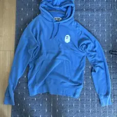 A BATHING APE パーカー ブルー Lのサムネイル
