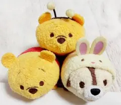 ツムツム プーさん ハチプー チップ イースター ぬいぐるみ ディズニー