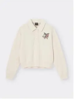 GU スウェットポロ TOM and JERRY Lサイズ