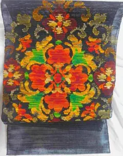 2685　 婦人用　紗の８寸名古屋帯