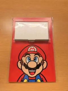 【未開封】任天堂 ステンレス製マリオ名刺入れ 就活 プレエントリーノベルティ