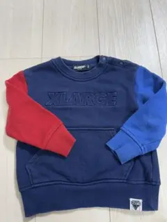XLARGE ロゴ刺繍 トレーナー