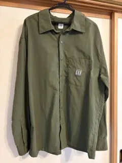 GAP 長袖シャツ カーキ メンズ Sサイズのサムネイル